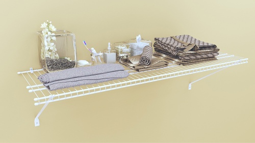 16'' deep Pre Pack Shelf Kits - Available in 2', 3', 4' & 6' Lengths